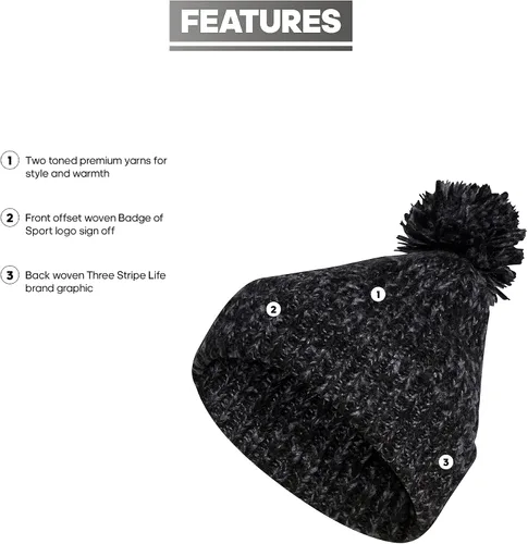 Vista 2 de adidas Gorro con pompones Ballie de otoño para mujer