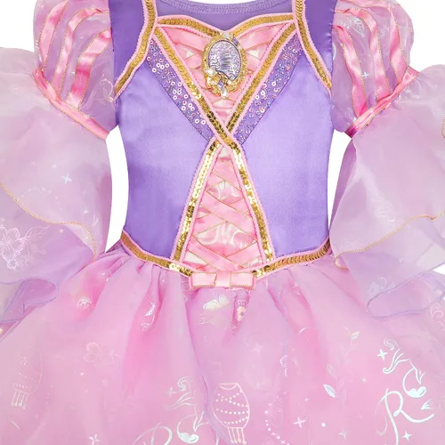 Vista 3 de Disney Disfraz Rapunzel Deluxe para niños - Enredado