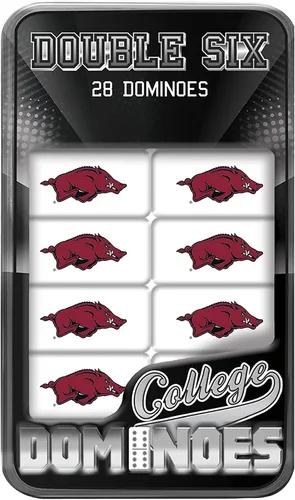 Vista 12 de MasterPieces Game Day - NCAA Alabama Crimson Tide - Juego de Dominó Doble Seis de 28 Piezas con Logo del Equipo
