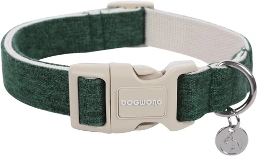 Vista 15 de DOGWONG Collar de perro de San Valentín, collar de perro con estampado de corazones para perros grandes, lindos collares de primavera, hembra