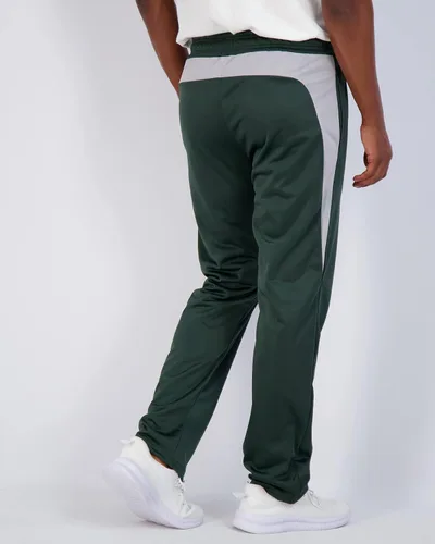 Vista 3 de Real Essentials Paquete de 3 pantalones deportivos deportivos casuales de tricot con parte inferior abierta para hombre
