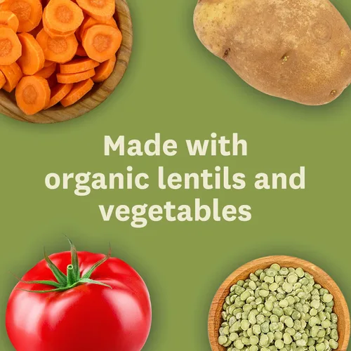 Vista 5 de Amy’s - Sopa vegana ligera en sodio con lentejas y verduras, sin gluten, hecha con verduras orgánicas, sopa enlatada, 14.5 oz (paquete de 12)