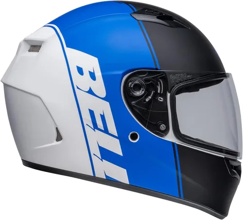 Vista 8 de Bell Qualifier Ascent Negro Mate/Azul/Blanco