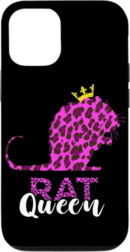 Vista 28 de Rat Queen Crown Leopard Mouse Rat Lover Rodent Rat Owner Case for iPhone 17