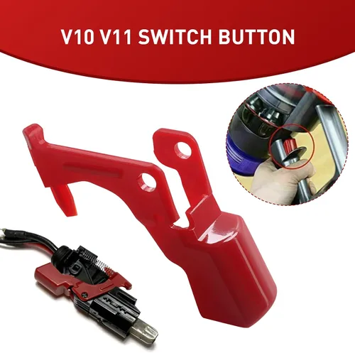 Vista 4 de Botón de interruptor de gatillo para Dyson V10 V11 V15 piezas de repuesto para aspiradora, herramienta de reparación de botón de encendido