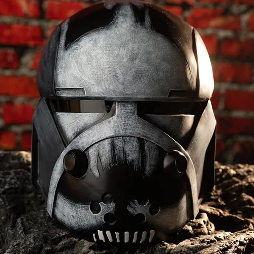 Vista 2 de Evere SW Clone Arc Commander Casco Máscara de Halloween Cosplay Colección de Accesorios
