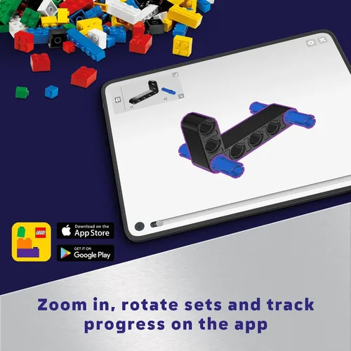Vista 7 de LEGO Technic Surface Space Loader LT78 - Juego de construcción, juguete espacial para aventura, construcción, exploración y construcción, regalo