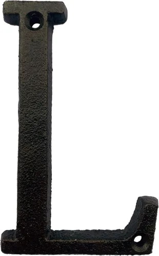 Vista 12 de BetLight Número de casa de hierro fundido de 5.5 pulgadas de alto, números de dirección de casa sólidos, elegante acabado marrón negro, fácil