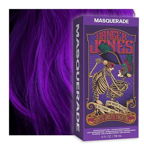 Vista 12 de Danger Jones Color de cabello semipermanente (Adrenalina, verde neón)