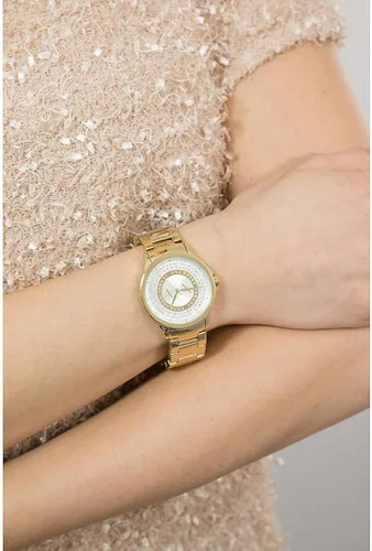 Vista 6 de Armani Exchange - Reloj de vestir de cuarzo de acero inoxidable para mujer
