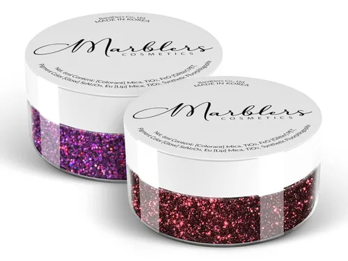 Vista 213 de MARBLERS Polvo de mica natural grueso [perla azul acero] 0.11 onzas (0.11 oz) altamente pigmentado no tóxico, vegano, libre de crueldad animal