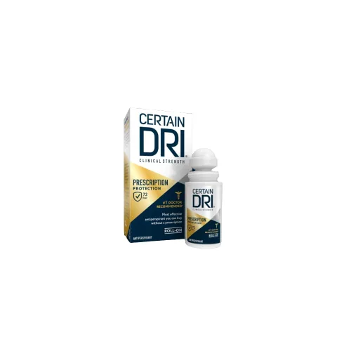 Vista 2 de Certain Dri Clinical Strength Antitranspirante Roll-On - 1.2 onzas, paquete de 2
