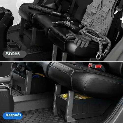 Vista 7 de DIAMOOKY Almacenamiento debajo del asiento trasero para Jeep Wrangler JL