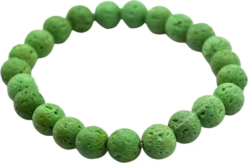 Vista 21 de Amazing Gemstone Crystal Bracelet for Women Men's Gifts - Protection Healing Crystal Bracelet - 8mm Gemstone Beaded Stretchable Bracelet Pulseras