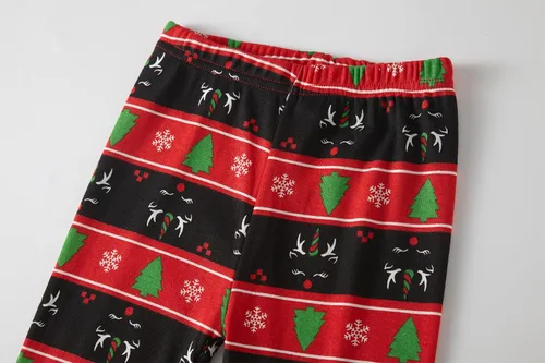 Vista 27 de Demifill Conjunto de pijamas de Halloween para niños y niñas, pijamas de Navidad, ropa de dormir para niños y niñas