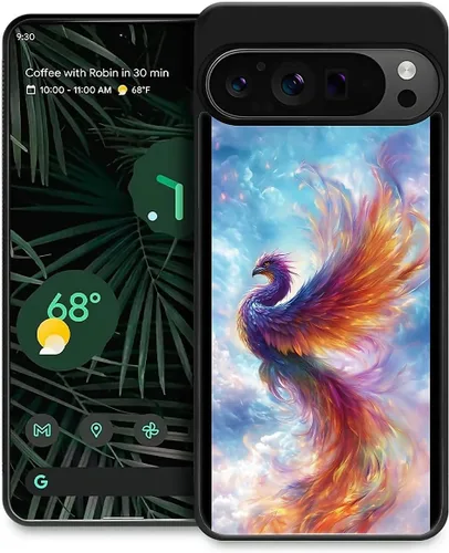 Vista 52 de Compatible con Google Pixel 4A 5G Mobile Case Creative Acrylic Back Panel Silicona Edge Case Slim Protección Especialmente para Google Pixel 4A 5G