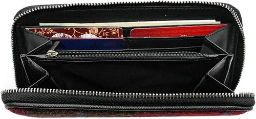 Vista 3 de Mucros Weavers Cartera y pulsera con cremallera de Tweed