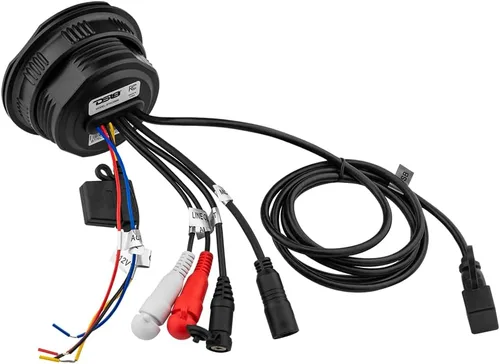 Vista 7 de DS18 BTRCRMIC Controlador de audio Bluetooth inalámbrico, receptor marino impermeable, control remoto con USB Bluetooth RCA, micrófono estilo radio