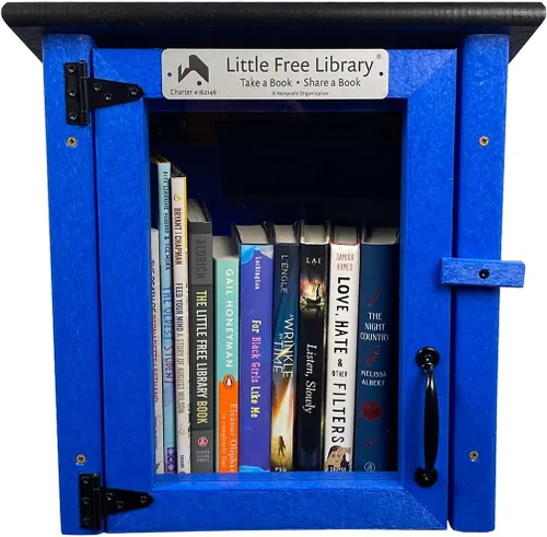 Vista 7 de LITTLE FREE LIBRARY® Kit compuesto, incluye registro oficial (valor de $50). Fabricado en Estados Unidos por la organización sin fines de lucro que