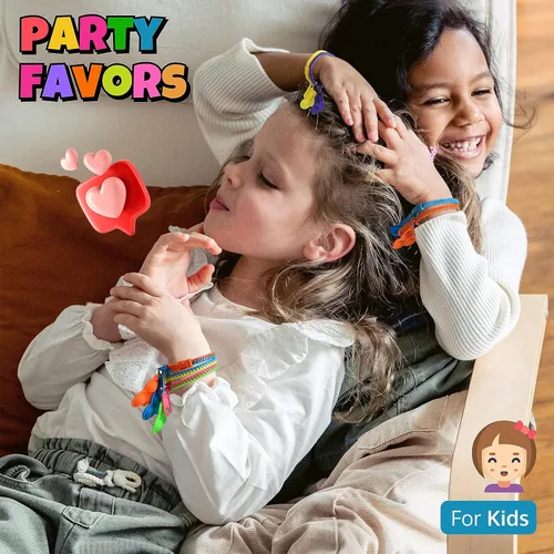 Vista 4 de UpBrands 72 regalos de fiesta para niños, pulseras con cremallera mejorada, juguetes para ansiedad para TDAH, regalos para niños, kit a granel
