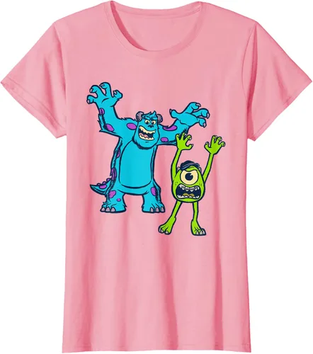 Vista 15 de Camiseta de la Universidad Sulley y Mike de los Monsters de Disney Pixar