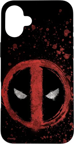 Vista 23 de Marvel Deadpool Wade Wilson Icon Paint Splatter - Carcasa para iPhone 17
