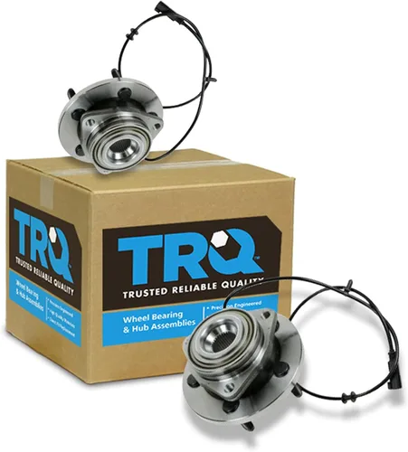 Vista 77 de TRQ Juego de 2 rodamientos de rueda delantera y conjunto de cubo compatible con Tesla 3 2020 Y 2018-2019 para Tesla 3 2020 Tesla Y AWD 2018-2019
