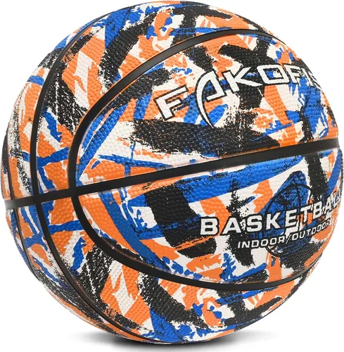 Vista 10 de Baloncesto para Niños y Jóvenes Tamaño 3/4/5 (22"/25.5"/27.5") Baloncesto de Goma Premium para Niños y Niñas de 3-14 Años Juego Interior y Exterior