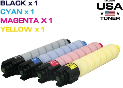 Vista 2 de MADE IN USA TONER Repuesto compatible para Ricoh SP C435DN, Lanier SP C435DN, Savin SP C435DN, 821246, 821245, 821244, 821243