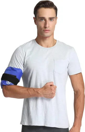 Vista 5 de Koo-Care Paquete grande de terapia de gel frío y caliente, envuelve alrededor de hombros, cintura y espalda baja, vientre, muslo, rodilla