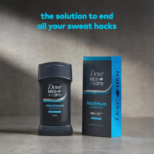 Vista 7 de Dove Men 96-Hour Maximum Sweat Protection Deodorant, Clean Comfort, 2.6 oz