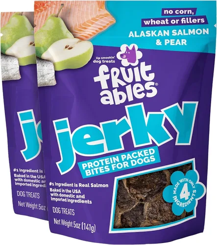 Vista 9 de Fruitables Golosinas para perros – Bocadillos enteros – Bisonte a la parrilla y golosinas para perros – Golosinas saludables para perros – 5 onzas