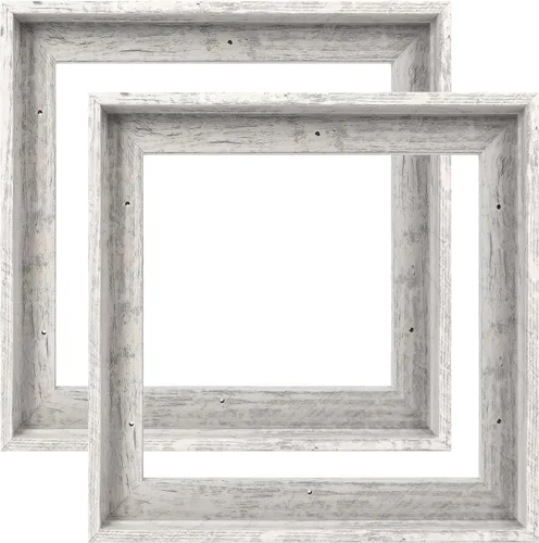 Vista 29 de Marco flotante para pintura en lienzo de 5 x 7 pulgadas con 0.6 a 0.8" de profundidad, paquete de 3 marcos flotantes para impresiones en lienzo