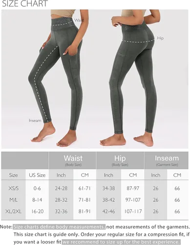 Vista 6 de ODODOS Leggings sin costuras para mujer, cintura alta, acanalados, para entrenamiento, gimnasio, correr, yoga