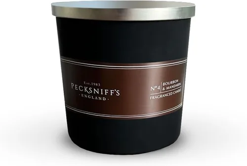 Vista 22 de Pecksniffs - Vela perfumada de ámbar negro y madera Oud 1 mecha, 6.49 onzas