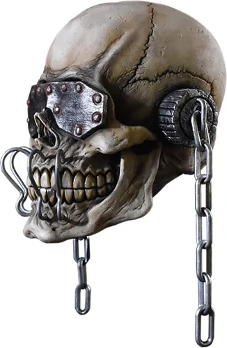 Vista 2 de Trick Or Treat Studios Vic Rattlehead máscara Megadeth, Varios