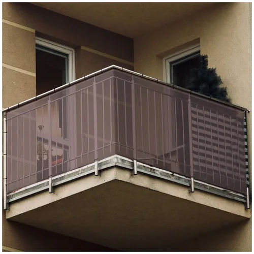 Vista 8 de Puertas para bebés para escaleras con barandilla, red de seguridad de protección para bebé, barrera de malla de barandilla de escalera de 10 x 3