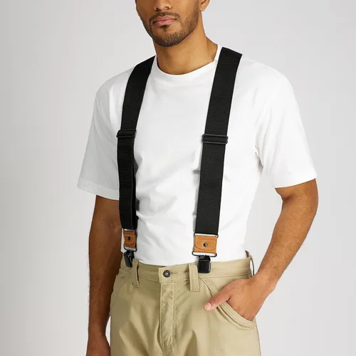Vista 5 de Dickies Tirantes de fuerza industrial para hombre - Soporte de clip resistente