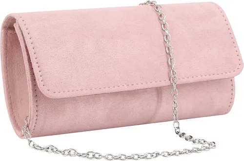 Vista 14 de Naimo - Deslumbrante bolsa pequeña de solapa, con cadena desmontable para eventos nocturnos.