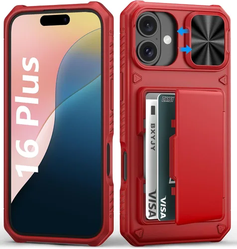 Vista 31 de BXYJY Funda tipo cartera para iPhone 15 Pro, tarjetero (4-5 tarjetas)