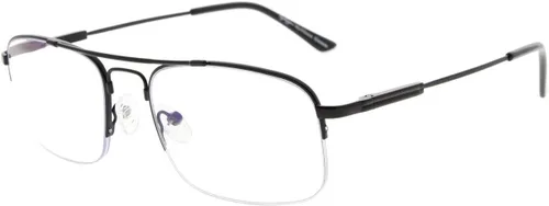 Vista 10 de Eyekepper Gafas de lectura multifoco con visión de 3 niveles, protección UV, lectores progresivos, para hombres y mujeres, marco de memoria flexible
