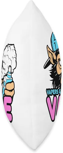 Vista 2 de Vaping Shirt Vape Store Gift Monkey Vapers Gonna Gorilla T-Shirt Vape Tee Throw Pillow, 16 x 16 pulgadas, multicolor