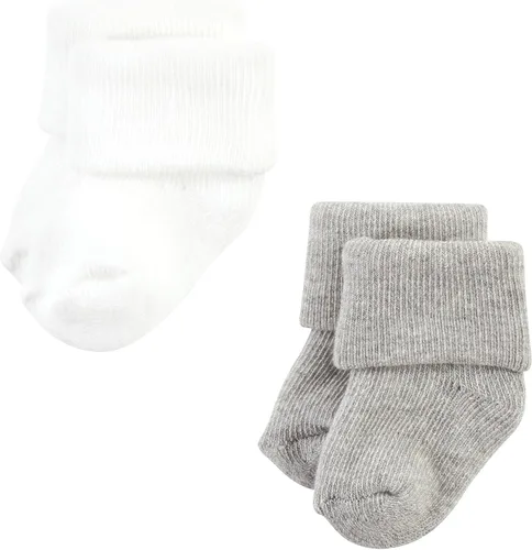 Vista 8 de Hudson Baby - Calcetines de algodón para recién nacidos y Terry para bebé niña