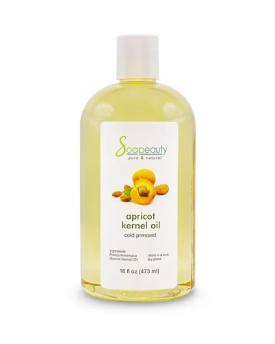 Vista 13 de Soapeauty Aceite de almendro de albaricoque prensado en frío, 100% puro, natural para piel, cara, portador de cabello para aceites esenciales