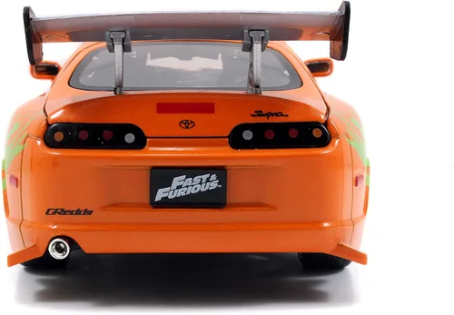 Vista 4 de Jada Toys Fast & Furious 1 24 Diecast Toyota Supra Vehicle