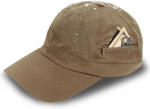 Vista 21 de Gorra de béisbol impermeable para hombre, sombrero de lluvia plegable para correr al aire libre, sombrero de pesca solar