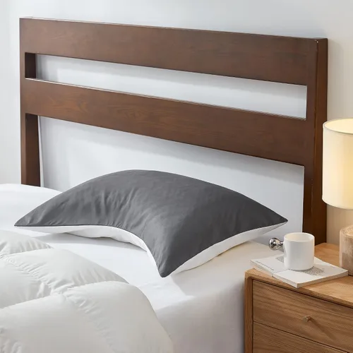 Vista 11 de Sidney Sleep Fundas de Almohada Curvas - Cierre de Cremallera de Longitud Completa - Microfibra Cepillada Suave Premium - Resistente a