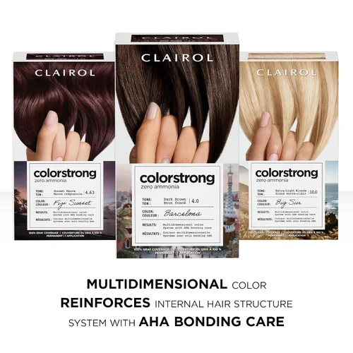 Vista 11 de Clairol ColorStrong - Tinte permanente para el cabello, sin amoníaco, rubio 9.1 rubio ceniza claro