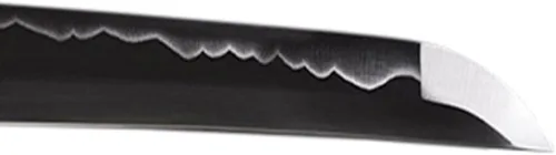 Vista 6 de Handmade Sword Espada katana samurái japonesa, práctica, forjada a mano, acero al carbono 1060, templado al calor, espiga completa, afilada, vaina