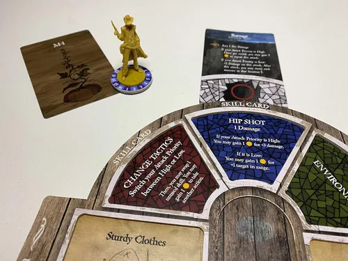Vista 4 de Greater Than Games Legends of Sleepy Hollow Juego de mesa cooperativo Campaña de narración de terror 1 a 4 jugadores 30+ minutos A